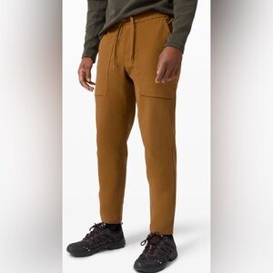 Lululemon Men's Medium Bowline Pant *Utilitech - Burnt Caramel